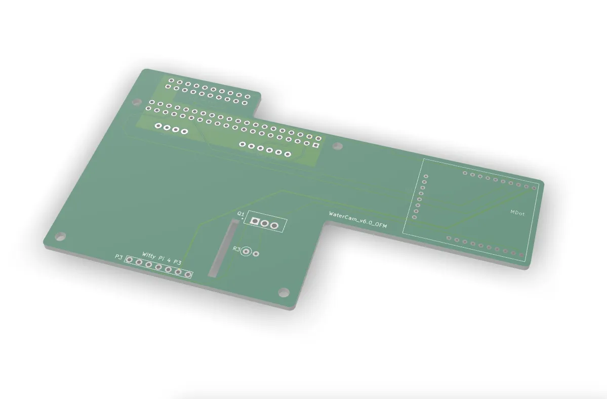 Flood Detection Sensor PCB preview